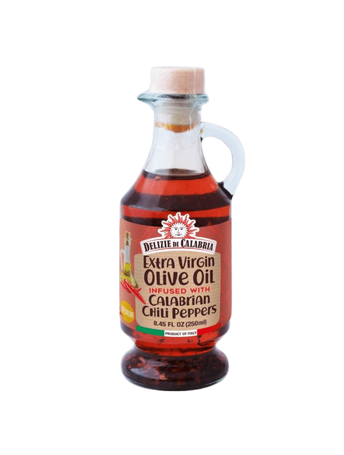 CO002_Extra virgin olive oil infused with calabrian chili peppers_250ml