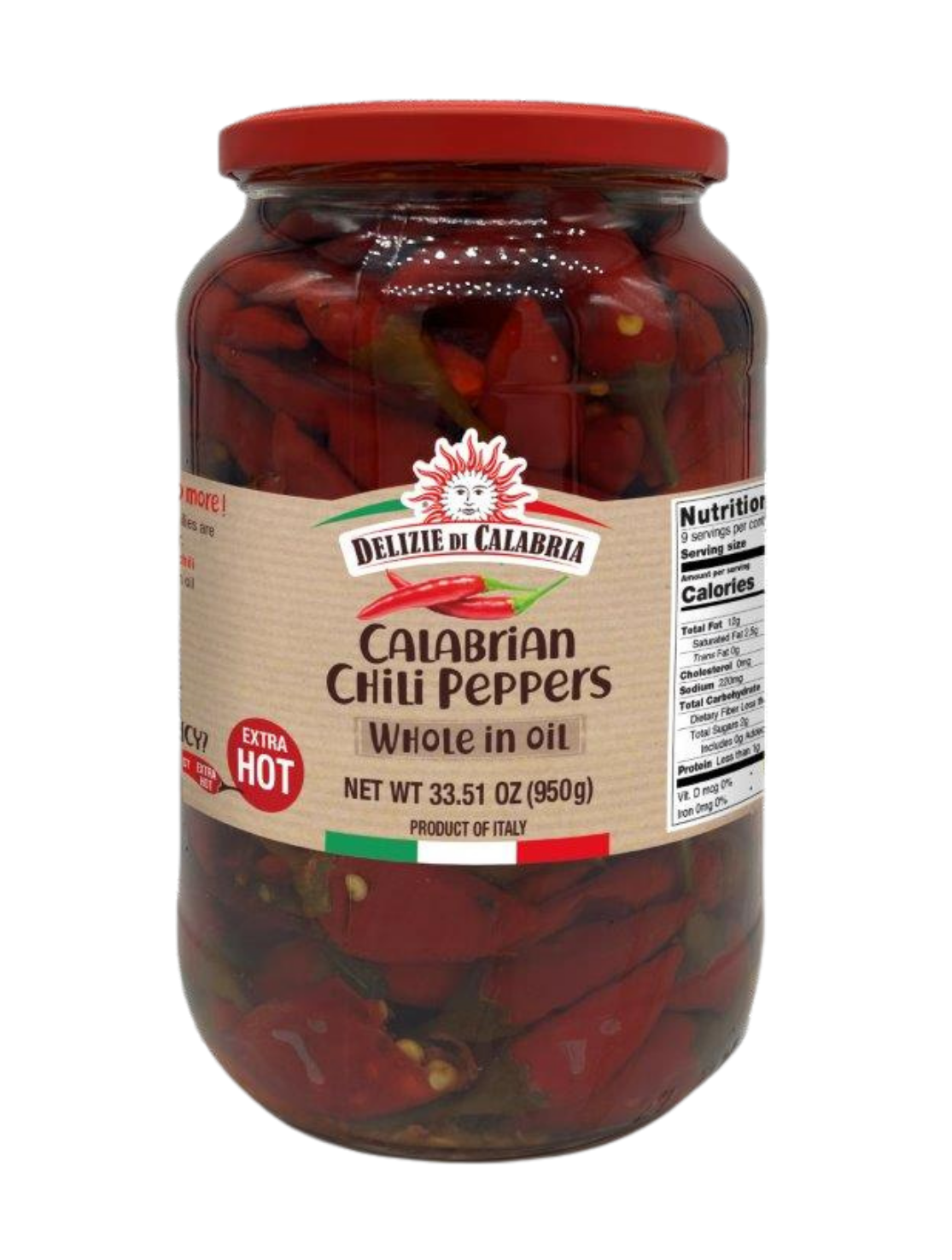 GAG020_Whole Calabrian chili in oil_950g
