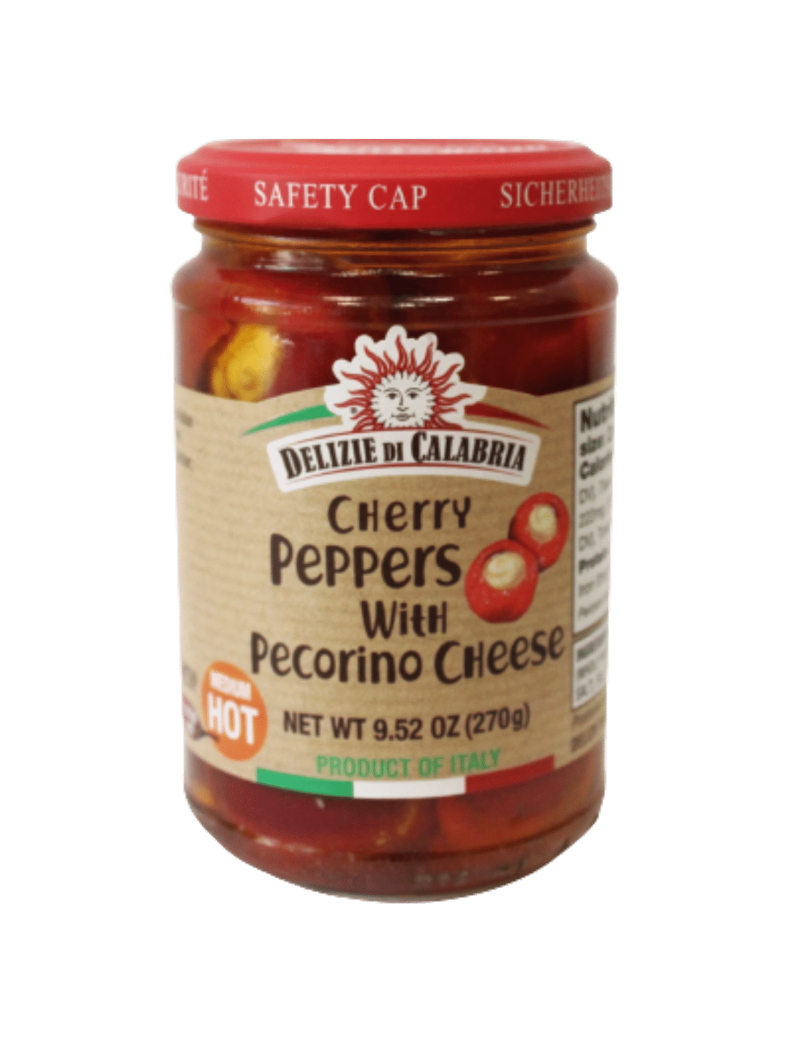GAM024_CHERRY peppers with pecorino 280g