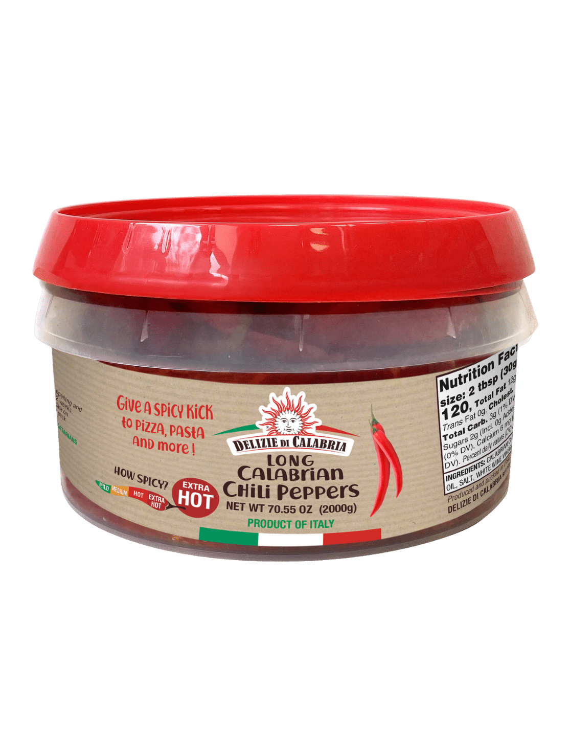 SEC010_Long Calabrian Chili Peppers 70,55oz