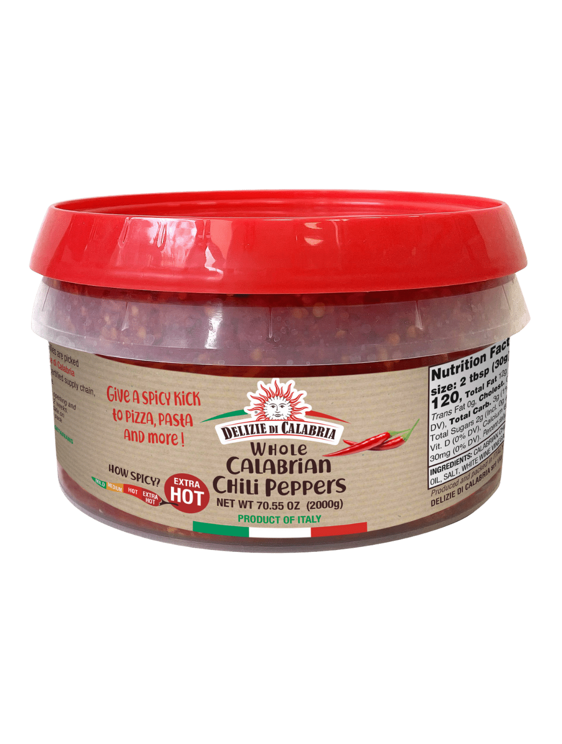 SEC011_Whole Calabrian Chili Peppers 70,55oz